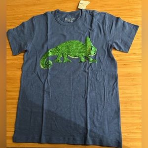 NWT Crewcuts Chameleon Flippy Shirt